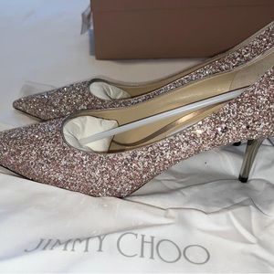 JIMMY CHOO Love 65 Rosewood Pumps
